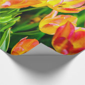 Tulp Flowers - Vlaanderen Cadeaupapier (Hoek)