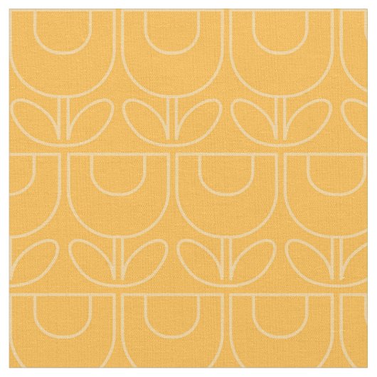 Tulp Geel Stof (Close Up)