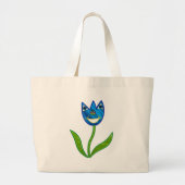 Tulp Grote Tote Bag (Voorkant)