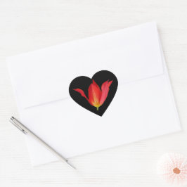 Tulp Hart Sticker