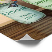 Tulp & Hummingbird God zegt dat je Poster bent (Hoek)