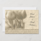  Tulp Huwelijksuitnodiging Kaart (Voorkant)