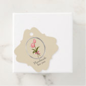 Tulp in Lijst, Handgemaakt door ... Bedankjes Labels (In situ)