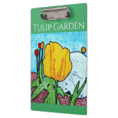 Tulp in tuin klembord (Links)
