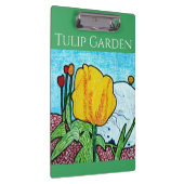 Tulp in tuin klembord (Rechts)