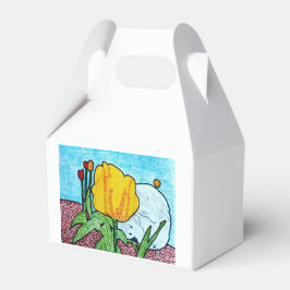 Tulp in Tuin Papier Favoriet Box Bedankdoosjes