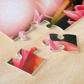 Tulp inspiraties bloemkunst legpuzzel (Zijkant)