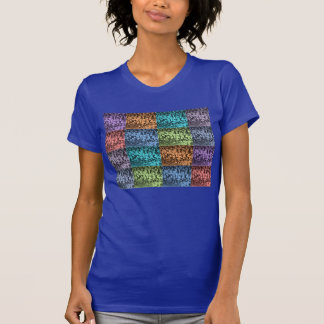 Tulp Jersey T-Shirt (Lapis) - Meerkleurig