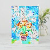 Tulp Kaart (Staand voorkant)