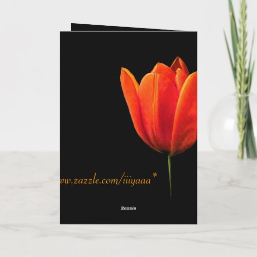 Tulp Kaart (Achterkant)