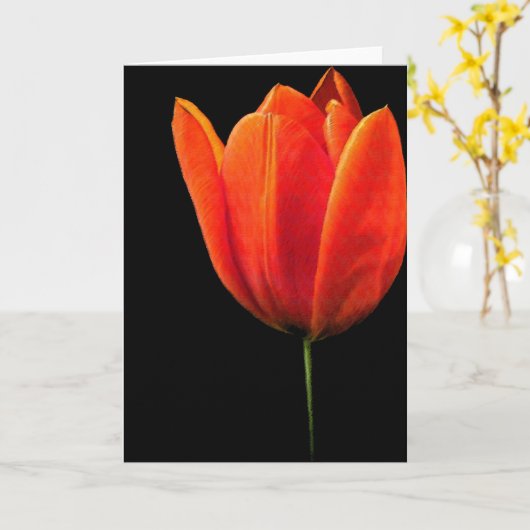 Tulp Kaart (Gele Bloem)