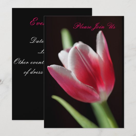 Tulp Kaart (Voorkant / Achterkant)