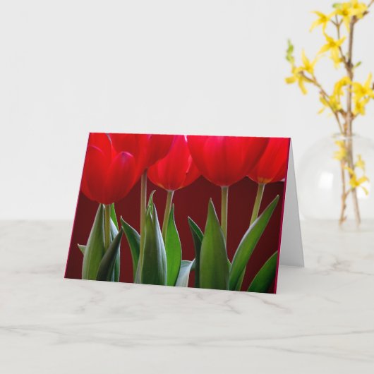 Tulp Kaart 2 (Gele Bloem)