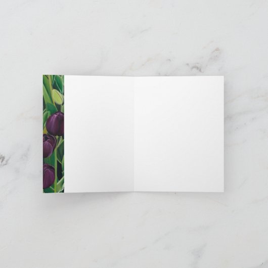Tulp-Kaart Bedankkaart (Binnen)
