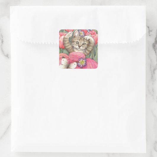 Tulp Kitten stickers (Tas)