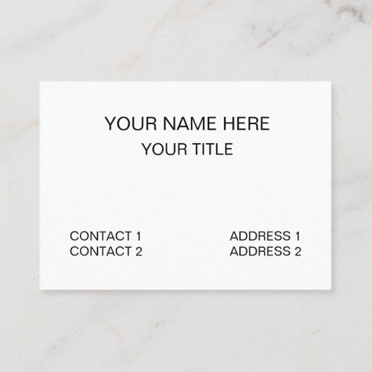 Tulp Kleurrijke Bloemen Tulp Visitekaartje (Achterkant)