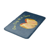 Tulp knippert één dag voor één keer Inspirerend Badmat (Gekanteld)