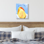 Tulp knippert één dag voor één keer Inspirerend Canvas Afdruk (Insitu (Slaapkamer))