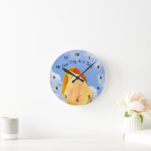 Tulp knippert één dag voor één keer Inspirerend   Ronde Klok (Huis)