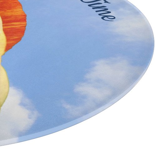 Tulp knippert één dag voor één keer Inspirerend Snijplank (Hoek)