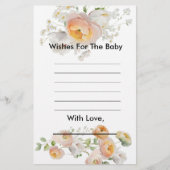 Tulp-knuppblokken voor Baby shower (Voorkant)