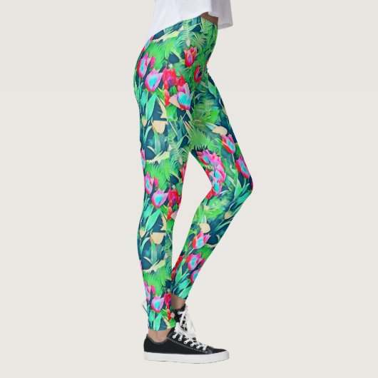 Tulp-leggings Leggings (Rechts)