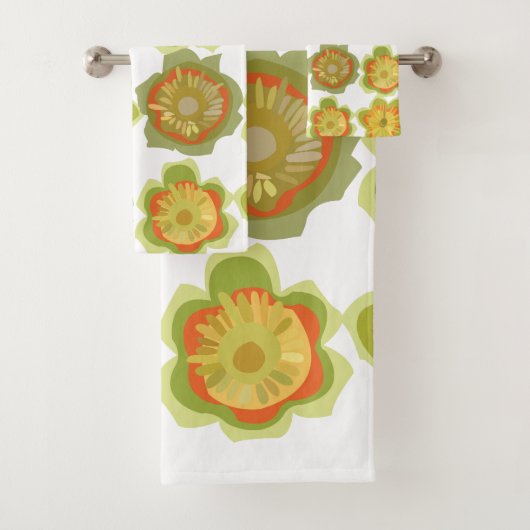 Tulp Liriodendron Bloem Bloemstuk Bad Handdoek (Insitu)
