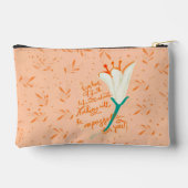 Tulp Love-Faith Like a Mustard Seed Cosmetic Bag Etui (Achterkant)