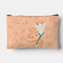 Tulp Love-Faith Like a Mustard Seed Cosmetic Bag