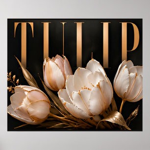 Tulp Luxe Botanische Bloemige Muurkunst Poster