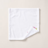 Tulp Magnolia's op een Badkamer Handdoek Set (Wasdoekje)