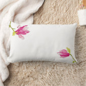 Tulp Magnolia's op een lumbaal kussen (Deken)