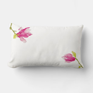 Tulp Magnolia's op een lumbaal kussen
