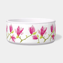 Tulp Magnolia's op een Salad Bowl