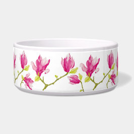 Tulp Magnolia's op een Salad Bowl Voerbakje