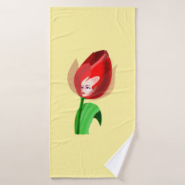 Tulp Meisje Badhanddoek - 