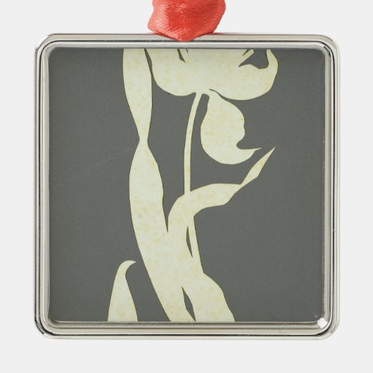 Tulp Metalen Ornament (Voorkant)