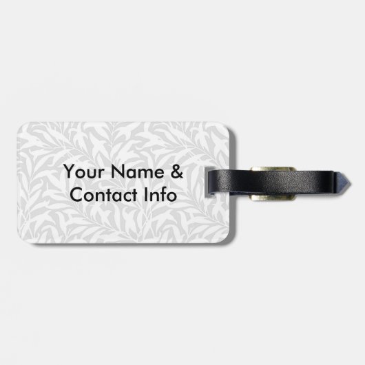  Tulp Morris schilderij Collectie Bagagelabel (Achterkant horizontaal)