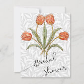 Tulp Morris schilderij Collectie Kaart (Achterkant)