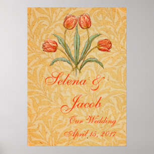  Tulp Morris schilderij Collectie Poster