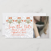  Tulp Morris schilderij Collectie Save The Date (Voorkant)