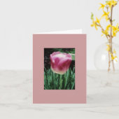 Tulp NoteCard Kaart (Gele Bloem)