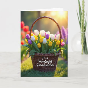 Tulp Oma Berichtkaart Kaart