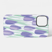 Tulp ontwerp: bleke paarse bloem. iPhone hoesje (Achterkant horizontaal)