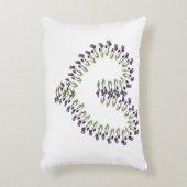 Tulp Open Heart Design Accent Kussen (Voorkant(Verticaal))