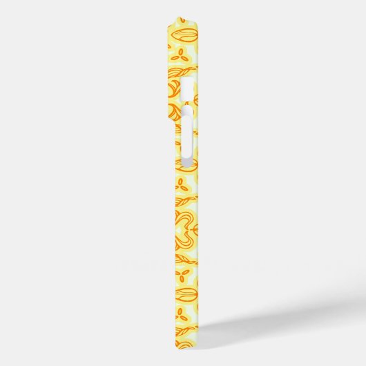 Tulp oranje geel hoesje (Achterkant / Links)