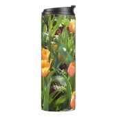 Tulp Oranje Veld Thermosbeker (Gedraaid links)