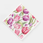Tulp Papieren Servetten (Hoek)