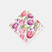 Tulp Papieren Servetten (Hoek)