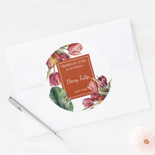 Tulp Parfum Label (Envelop)